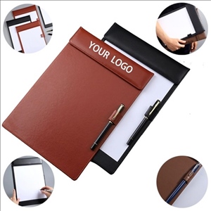 Leather A4 Conference Folder Writng Clipboard
